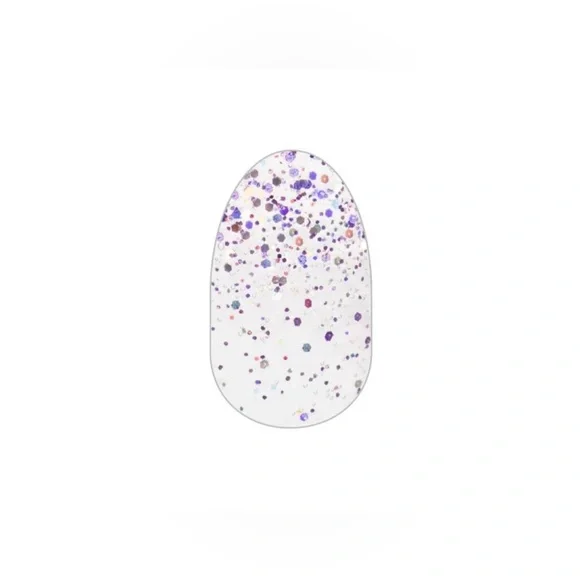 *Retired* Color Street: Lavish Lavender | Purple Glitter Sparkles Clear Overlay - Picture 14 of 15